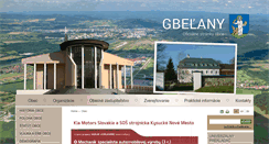 Desktop Screenshot of gbelany.eu
