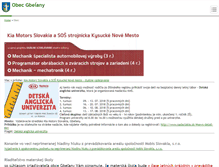 Tablet Screenshot of gbelany.eu